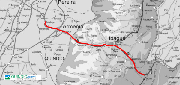 Tramo 2 Espinal - Armenia - Quimbaya