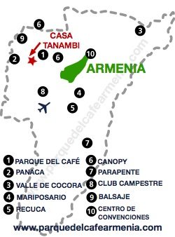 bbicacion Casa Tanambi